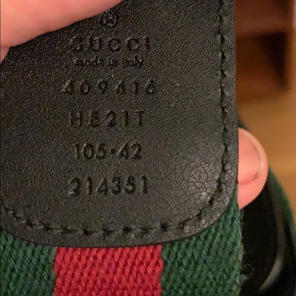 Men’s Gucci belt - Picture 2 of 2